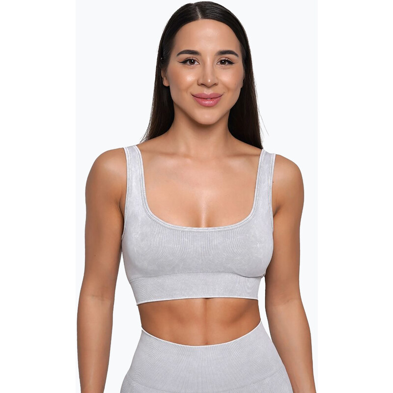 Sportovní podprsenka GymBeam Lift grey