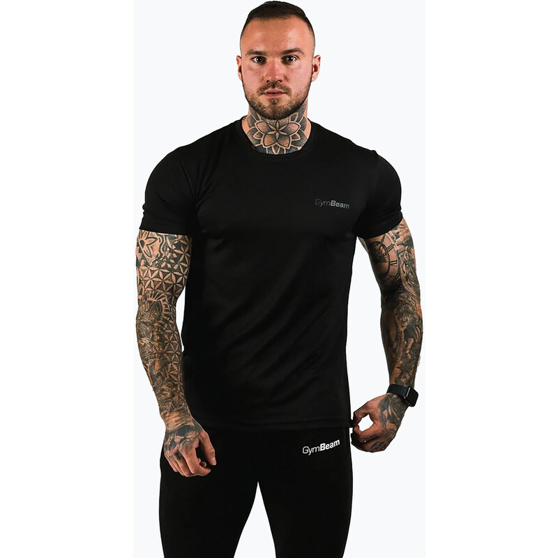 Pánské tričko GymBeam TRN black