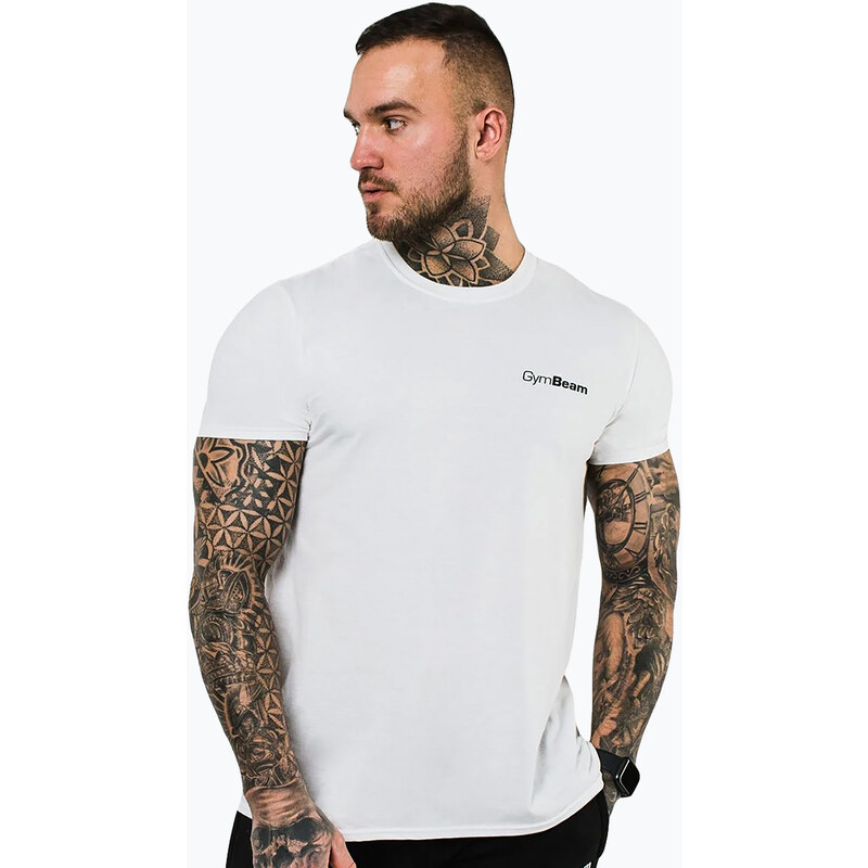 Pánské tričko GymBeam Basic white