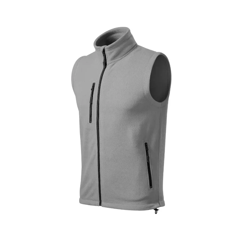 MALFINI, a.s. Exit fleece vesta unisex světle šedá 108249629