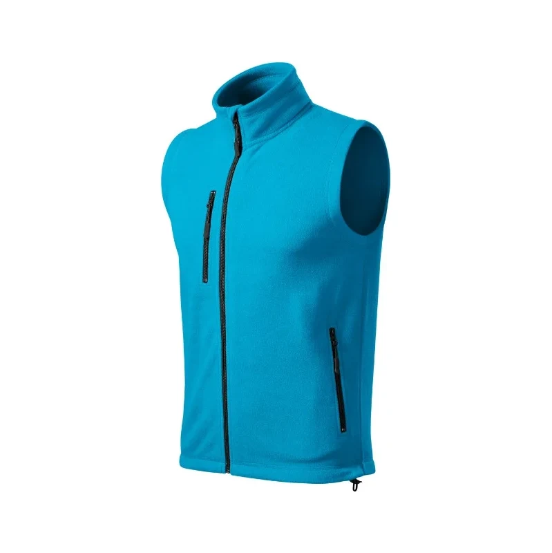 MALFINI, a.s. Exit fleece vesta unisex tyrkysová 108249631