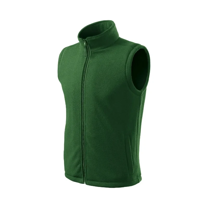 MALFINI, a.s. Next fleece vesta unisex lahvově zelená