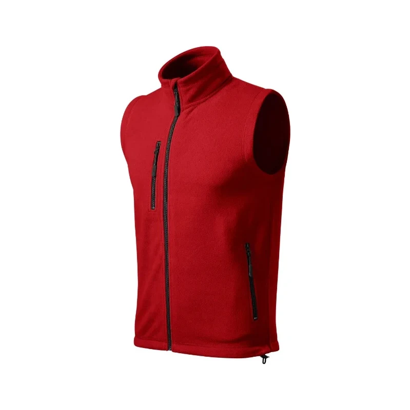 MALFINI, a.s. Exit fleece vesta unisex červená 108249628