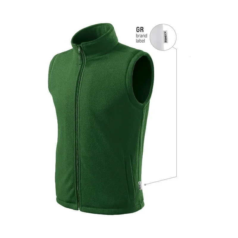 MALFINI, a.s. Next fleece vesta unisex lahvově zelená 06 (brand label) 108249656