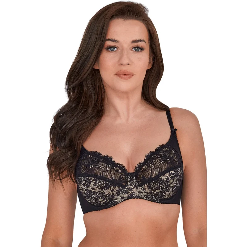Gaia CHANTAL SOFT BRA ART 534 BLACK