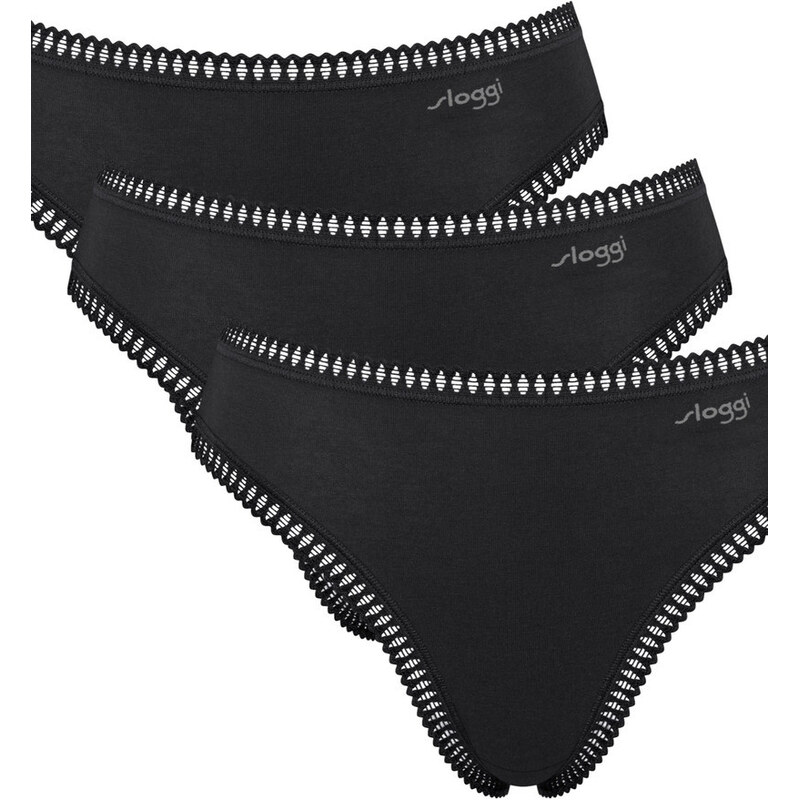 GO CRUSH KALHOTKY S 3PACK BLACK model 21282332 - Sloggi
