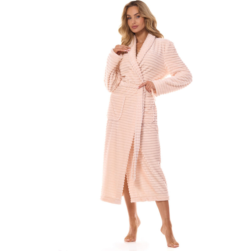 Dlouhý župan Ritta 2415 Apricot - L&L