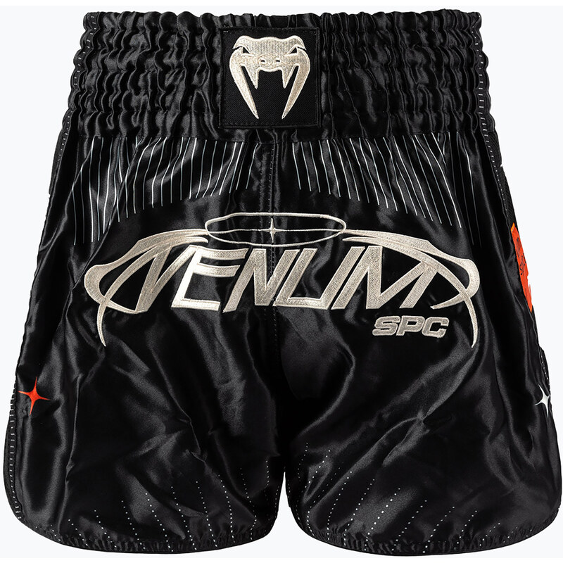 Pánské tréninkové šortky Venum Eclipse Muay Thai black/ivory