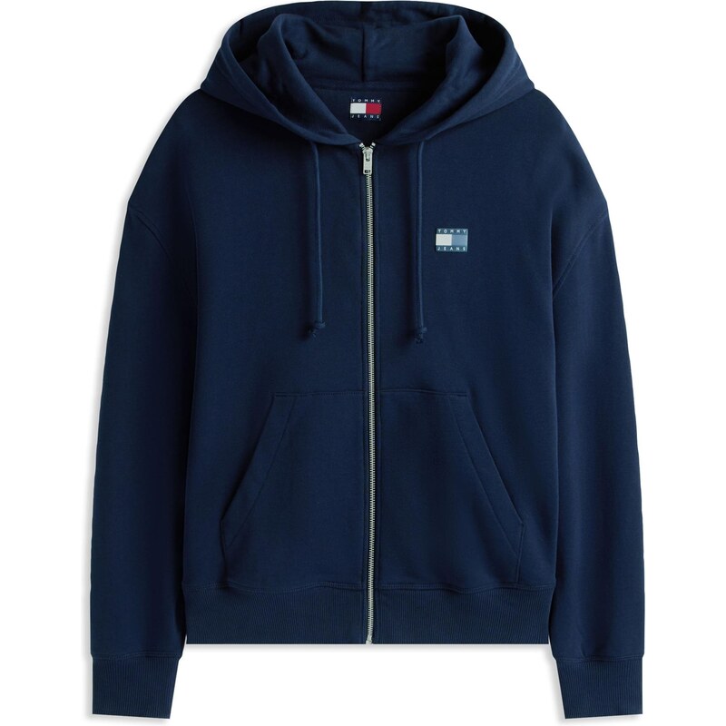 Tommy Jeans Mikina námořnická modř / světlemodrá