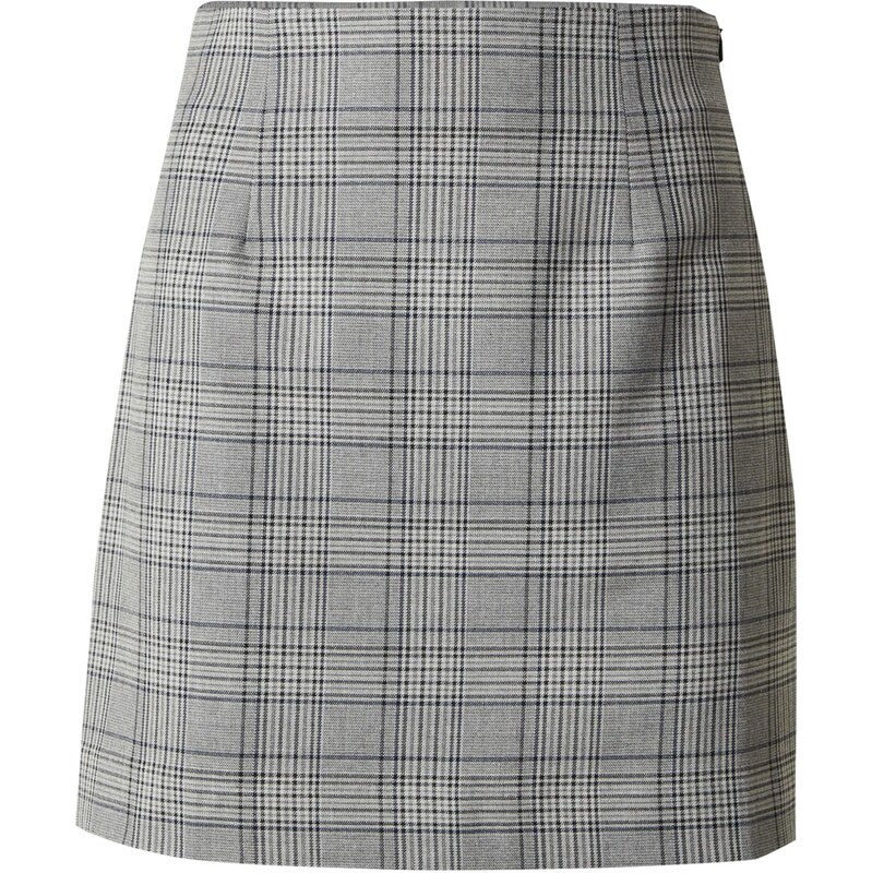 EDITED Sukně Josie šedá / černá / offwhite