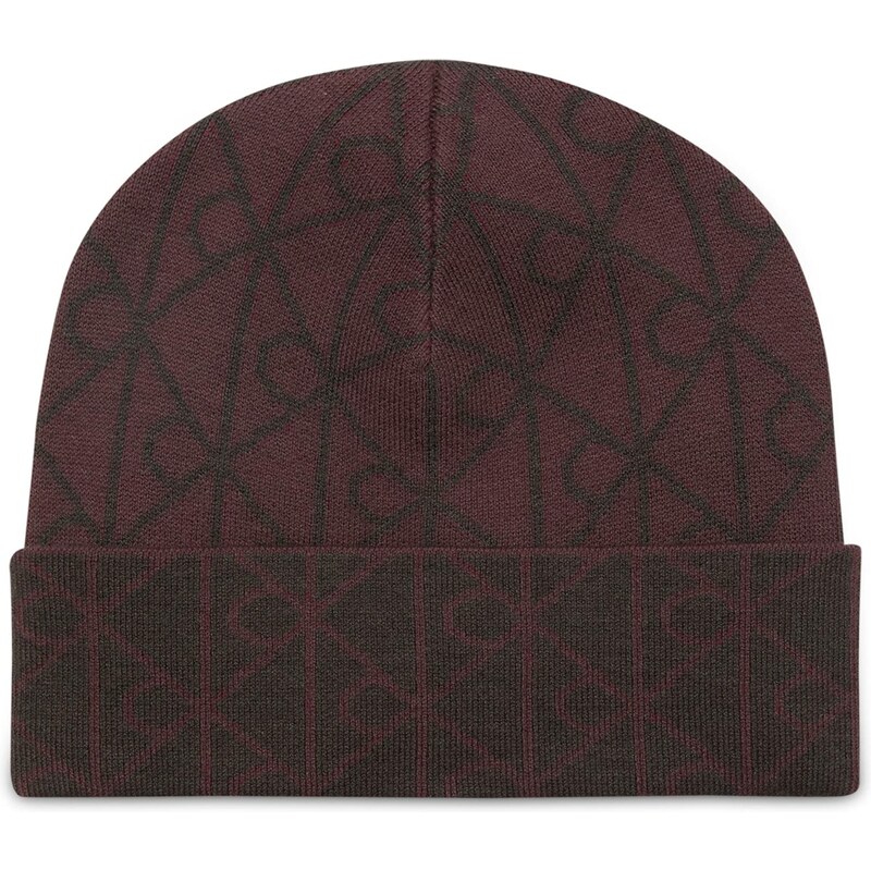 Calvin Klein Čepice burgundská červeň / černá 108261841
