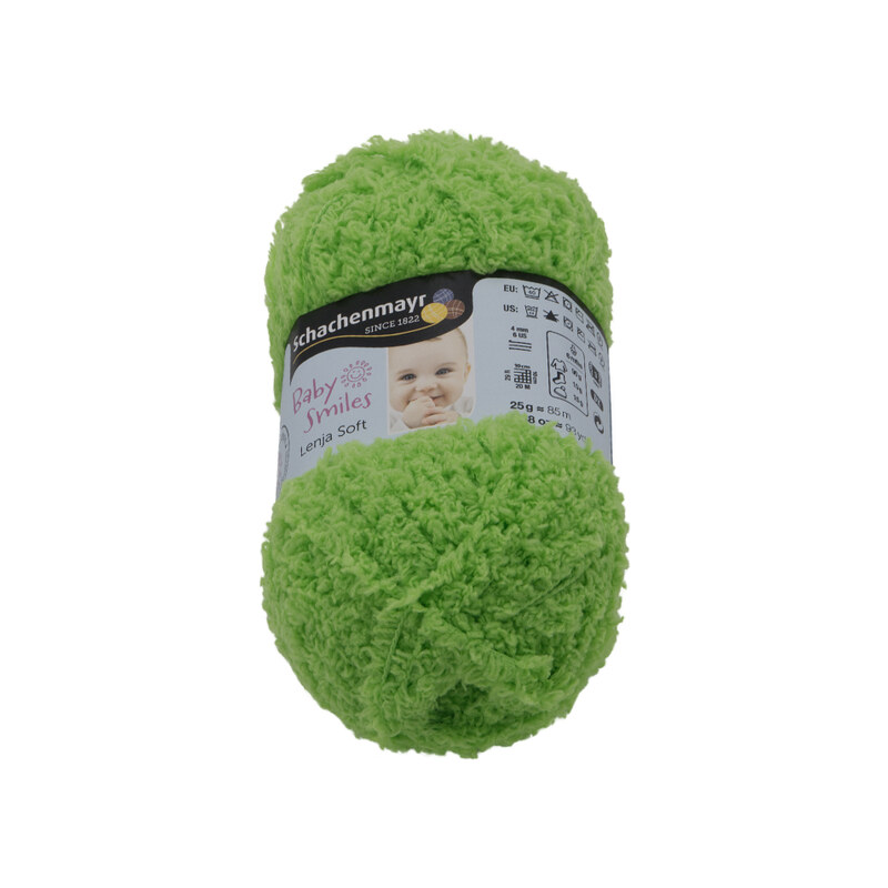 Bellatex Příze LENJA SOFT 25g / 85 m zelená 108263215