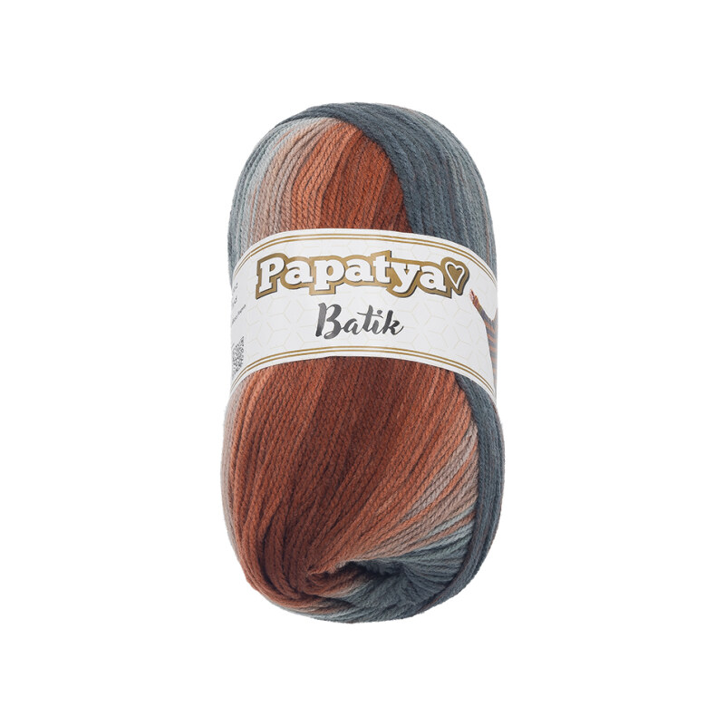 Bellatex Příze PAPATYA BATIK 100g / 360 m terra, šedá 108265753