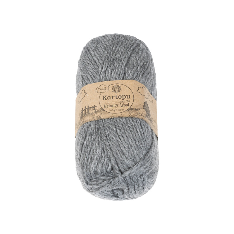 Bellatex Příze MELANGE WOOL 100g / 170 m Šedá 108265891