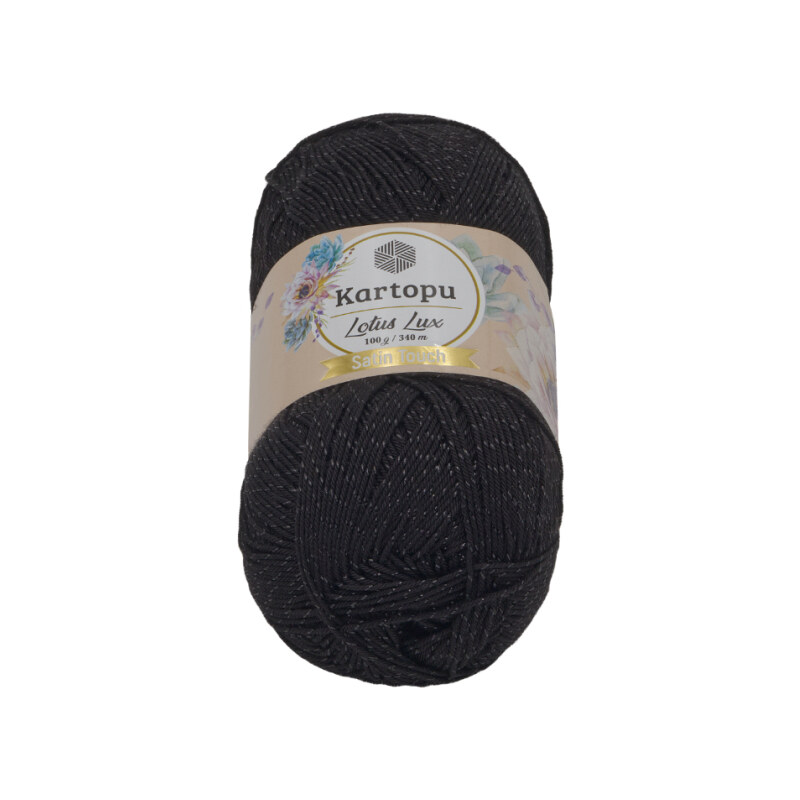 Bellatex Příze LOTUS LUX 100g / 340 m Černá 113667458