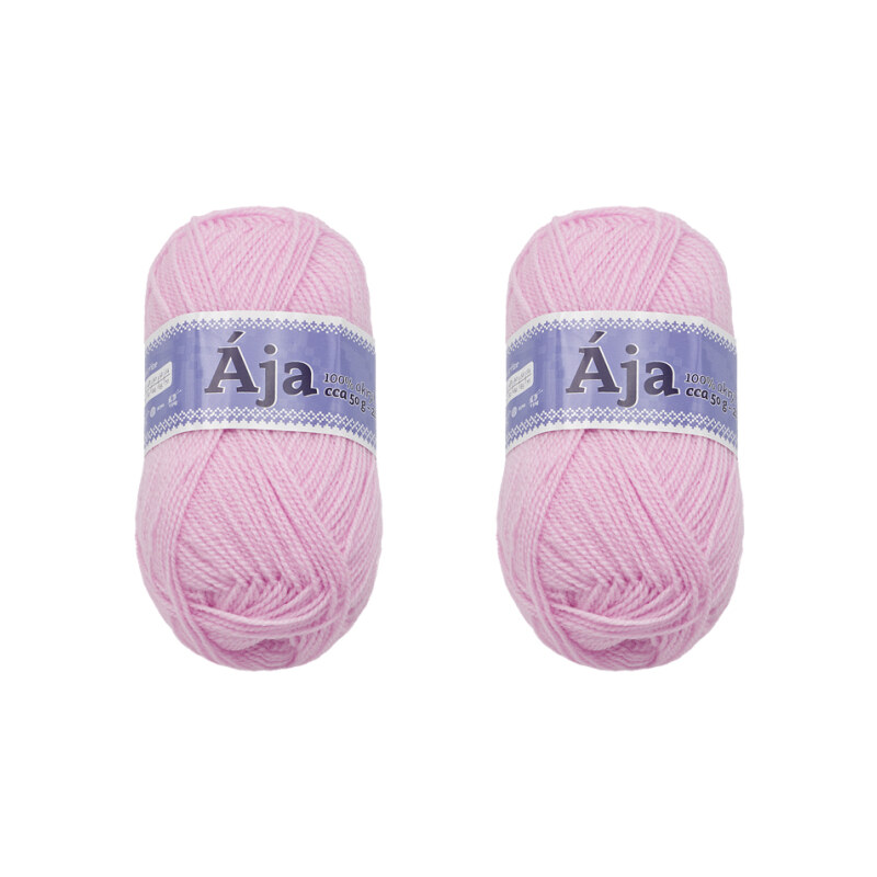 Bellatex SET 2ks Příze ÁJA 50g / 217 m sv. Růžová 108266978