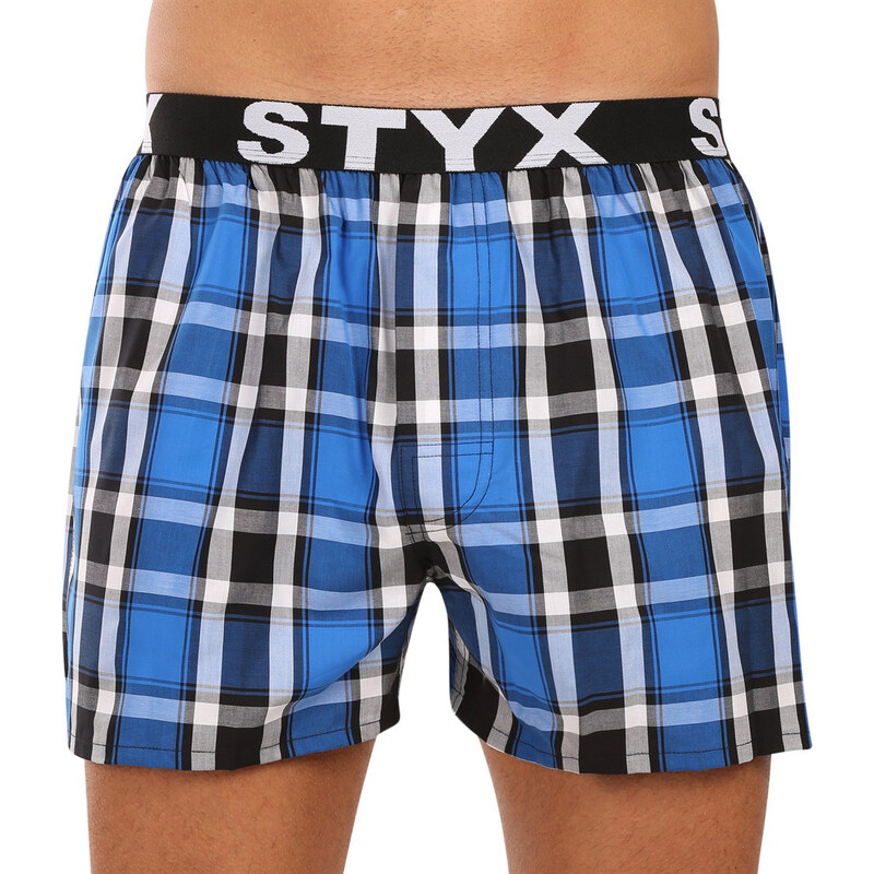 Pánské trenky Styx sportovní guma vícebarevné (B1109)