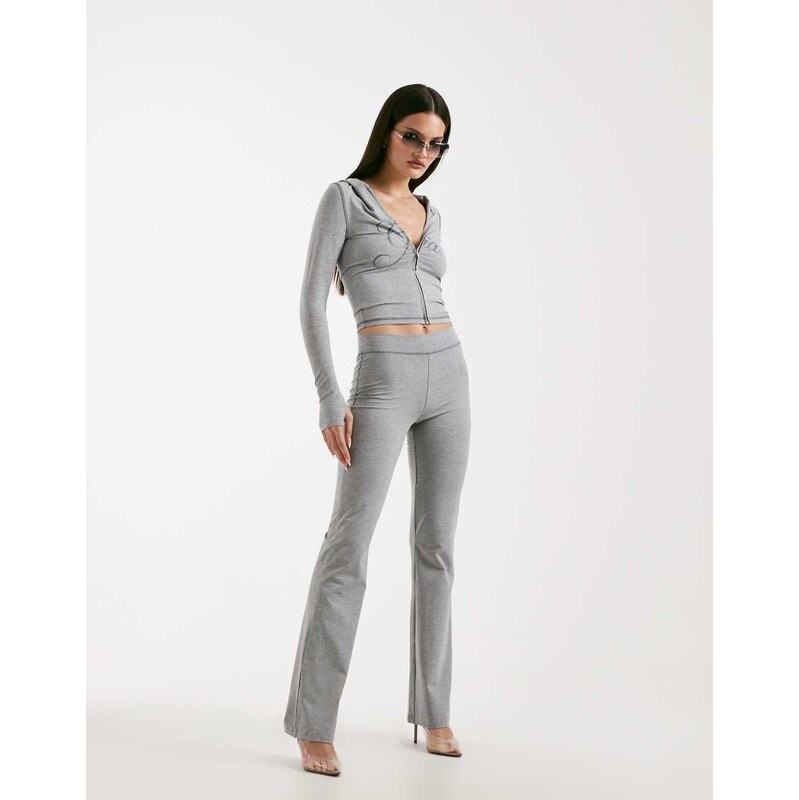 I.AM.GIA Blare logo back print contrast stitch track pant co-ord