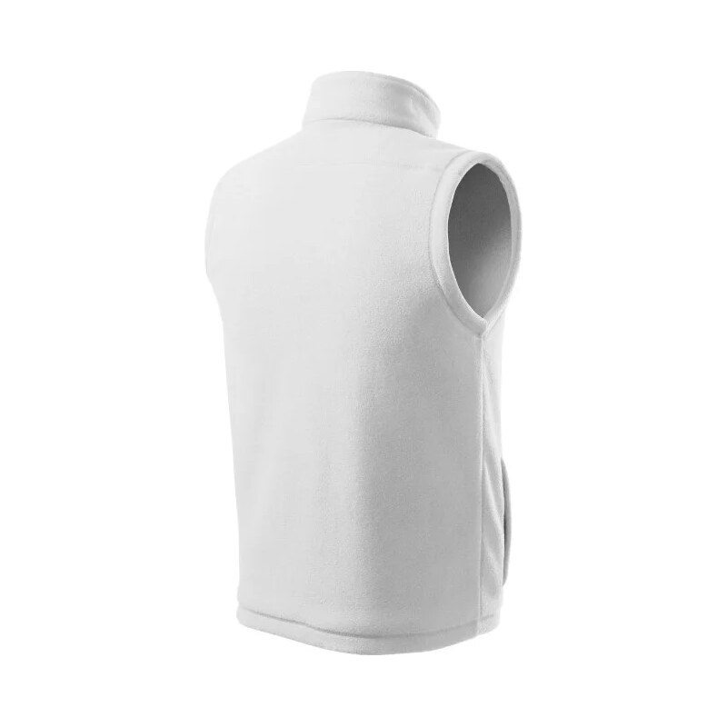 MALFINI, a.s. Next fleece vesta unisex bílá