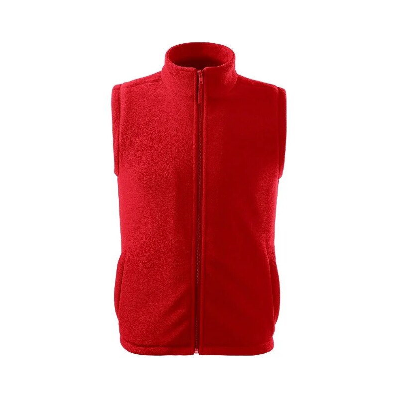 MALFINI, a.s. Next fleece vesta unisex červená