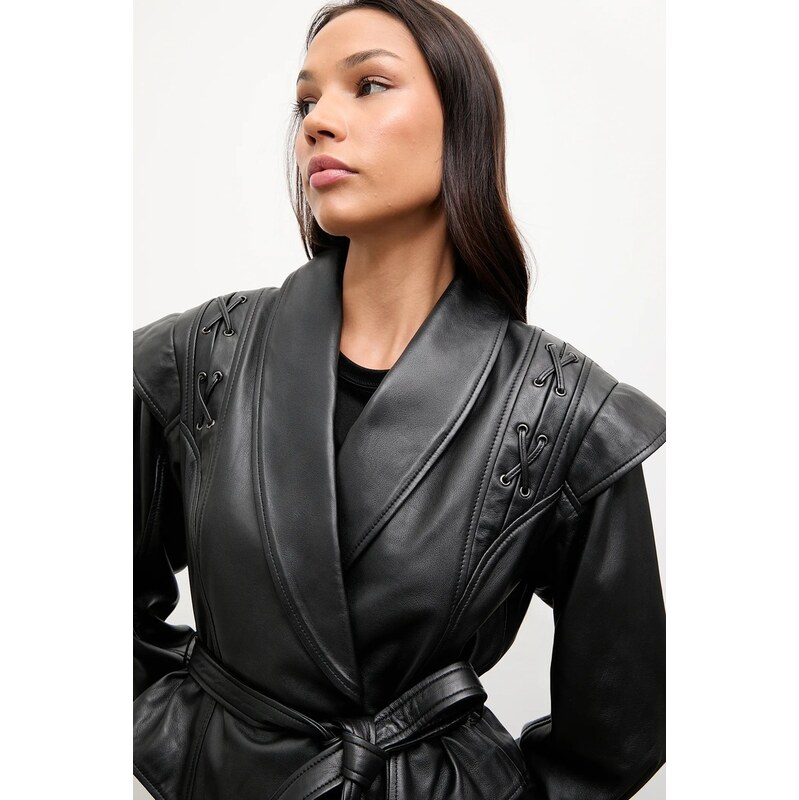Kožená bunda Answear.LAB LILLY 108272233