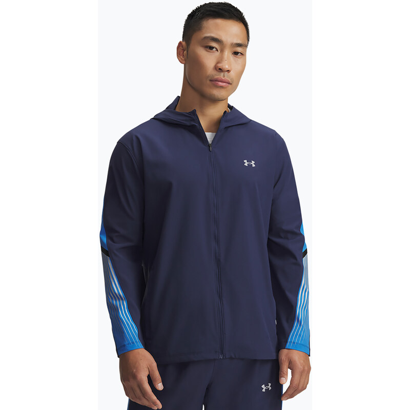 Pánská běžecká bunda Under Armour Velociti Storm Hooded