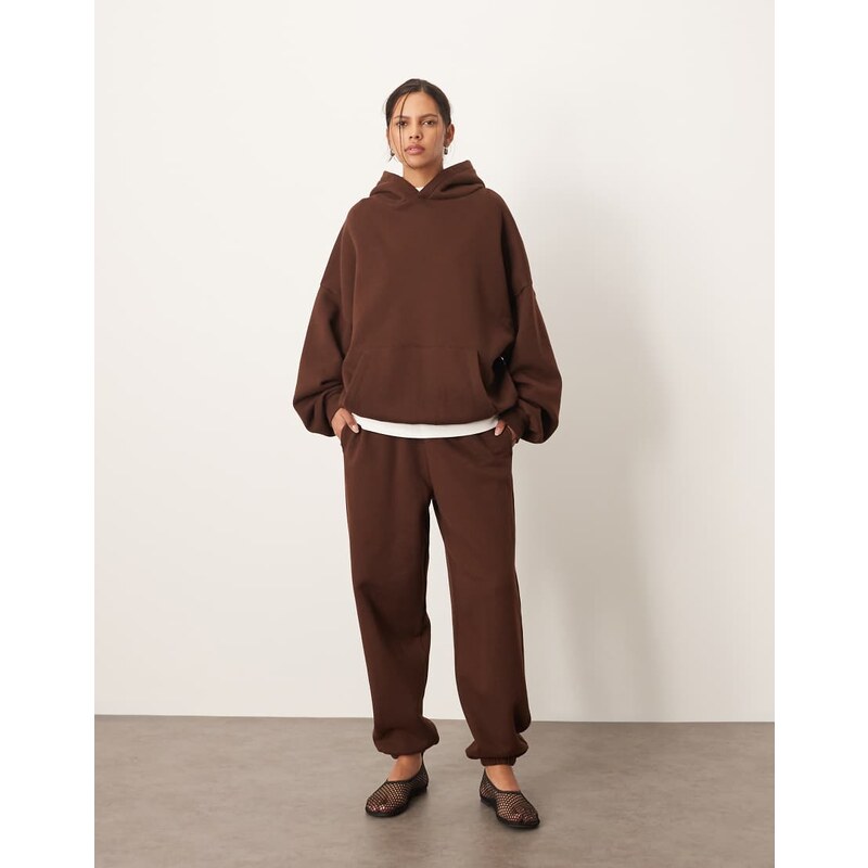 ARRANGE oversized premium heavy weight cuffed jogger in