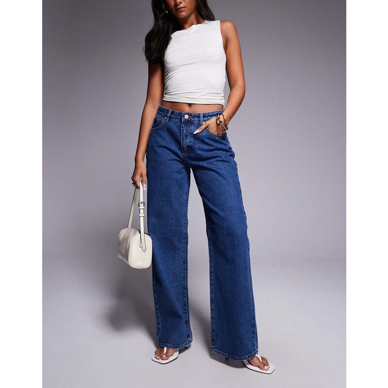 Abrand Jeans 95 baggy jeans in mid wash-Blue 108290227