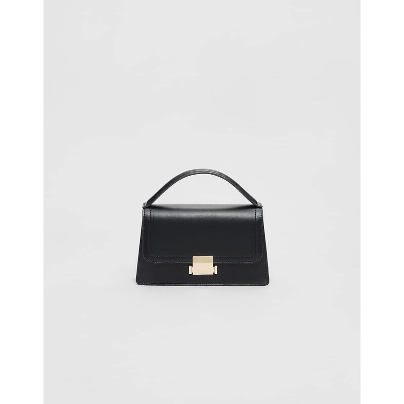 Stradivarius Double-handle crossbody bag in black 108290273