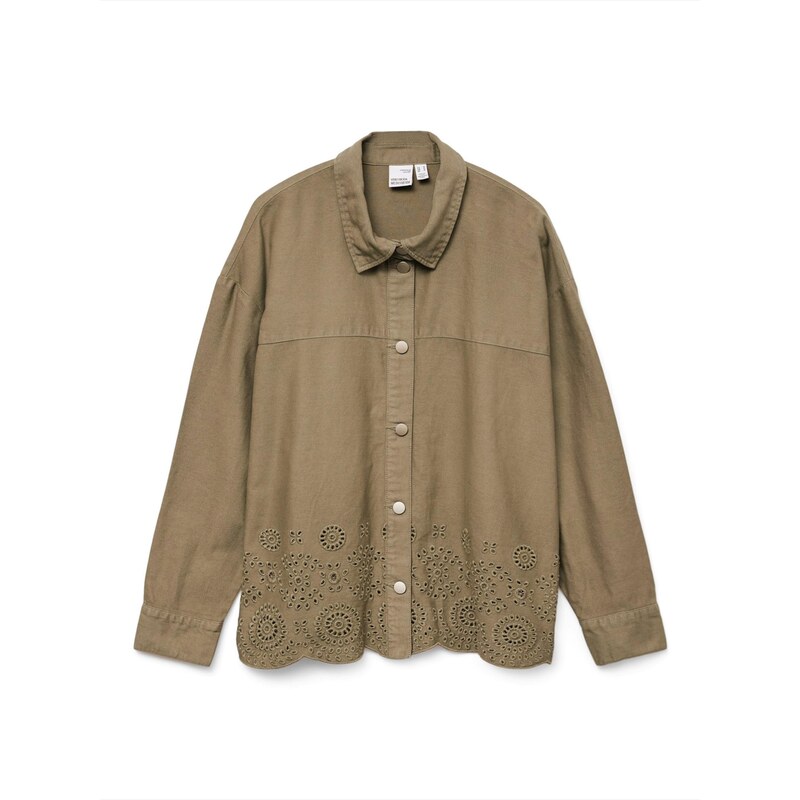 VERO MODA Přechodná bunda VMHITTA khaki