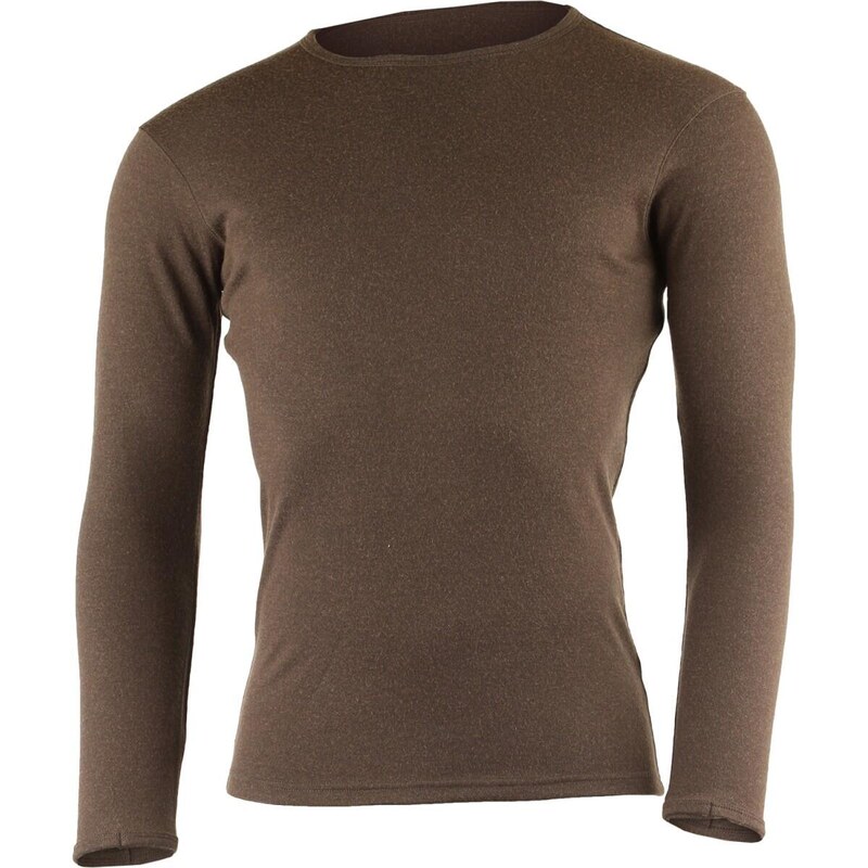 LASTING Pánská merino mikina BELO