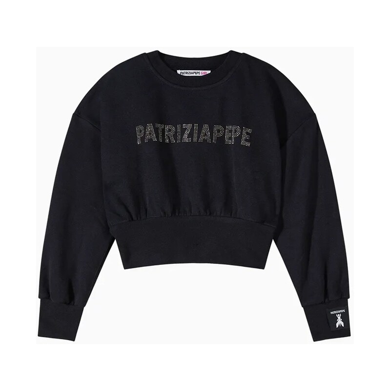 Patrizia Pepe Dětská bavlněná mikina Patrizia Pepe J315