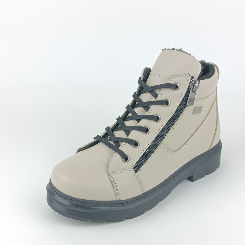 Dámské zimní kotníkové boty Looke L1093-69 béžové L1093-69 37