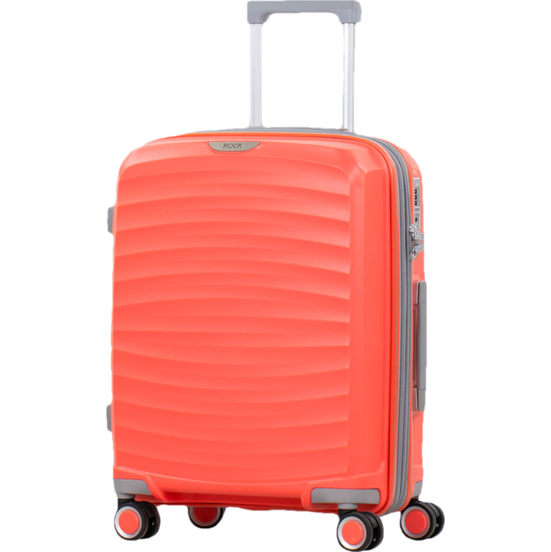 Kabinové zavazadlo ROCK TR-0212/3-S PP - oranžová 35 l + 15% expander 108298547