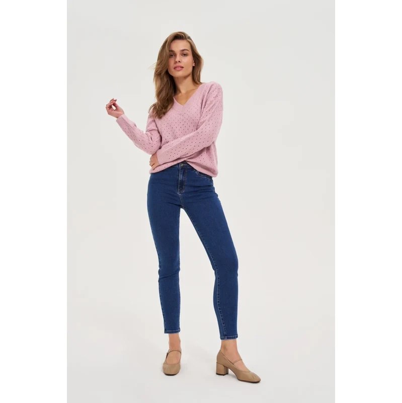 Marisse WOMENS JEANS Z-JE-4810 NAVY