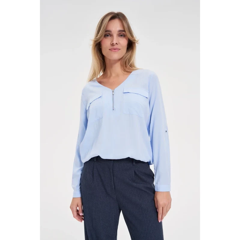 Marisse WOMENS SHIRT Z-KO-4814 L.BLUE