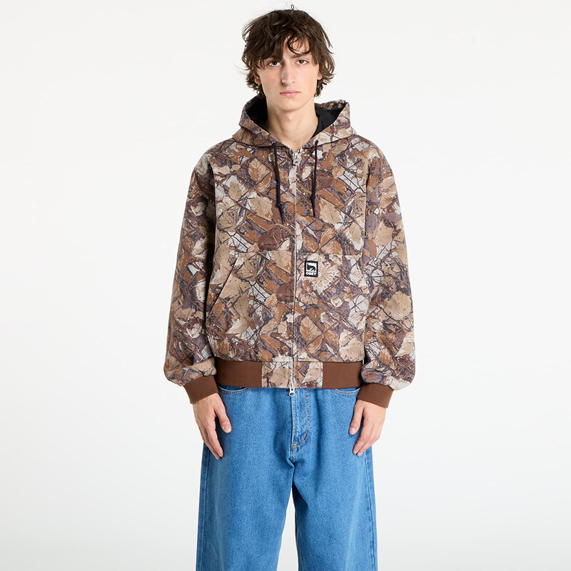 OBEY Clothing Bunda OBEY Glen Zip Up Jacket Fence Camo Multi L