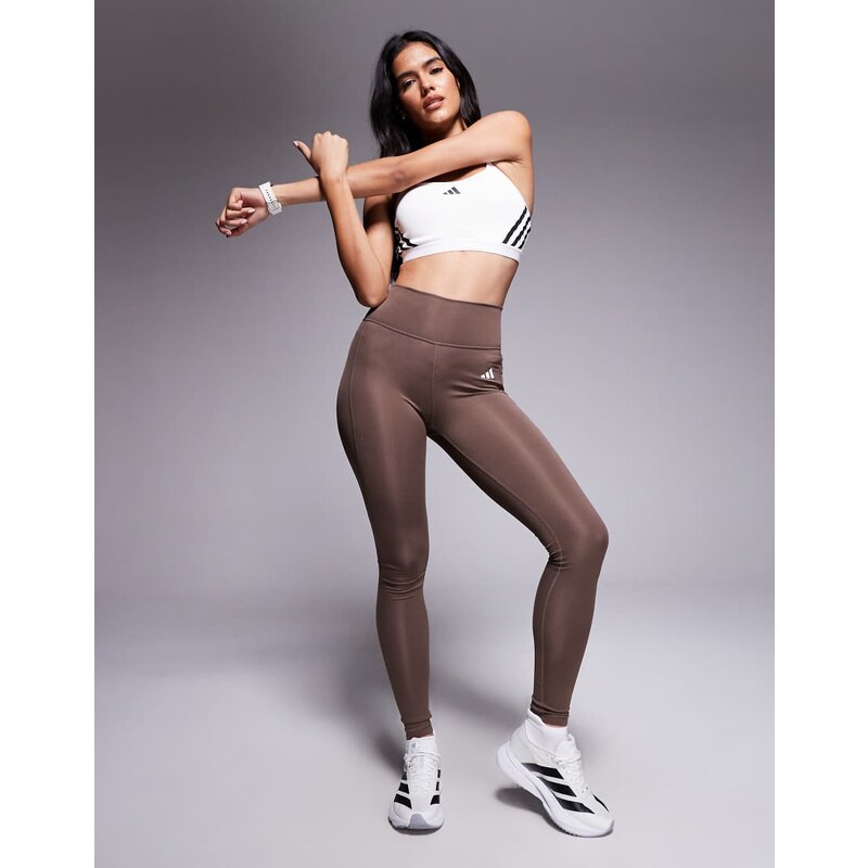 adidas performance adidas Training Optime full length leggings in 108302108