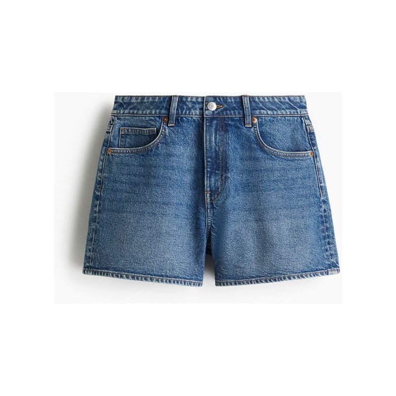 H&M - Džínové šortky - Denim Blue