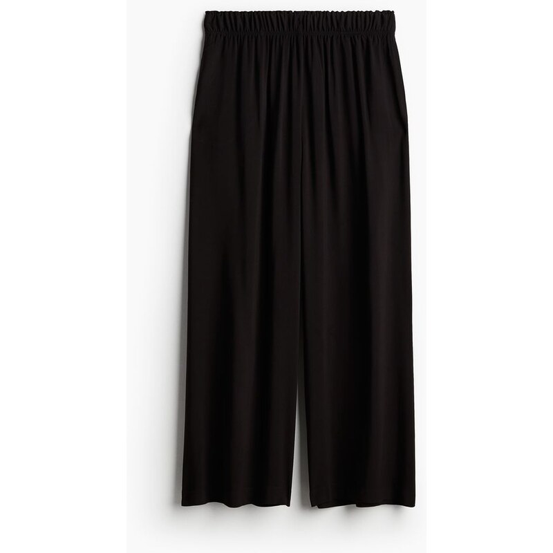 H&M - Krátké natahovací kalhoty - černá 108133480