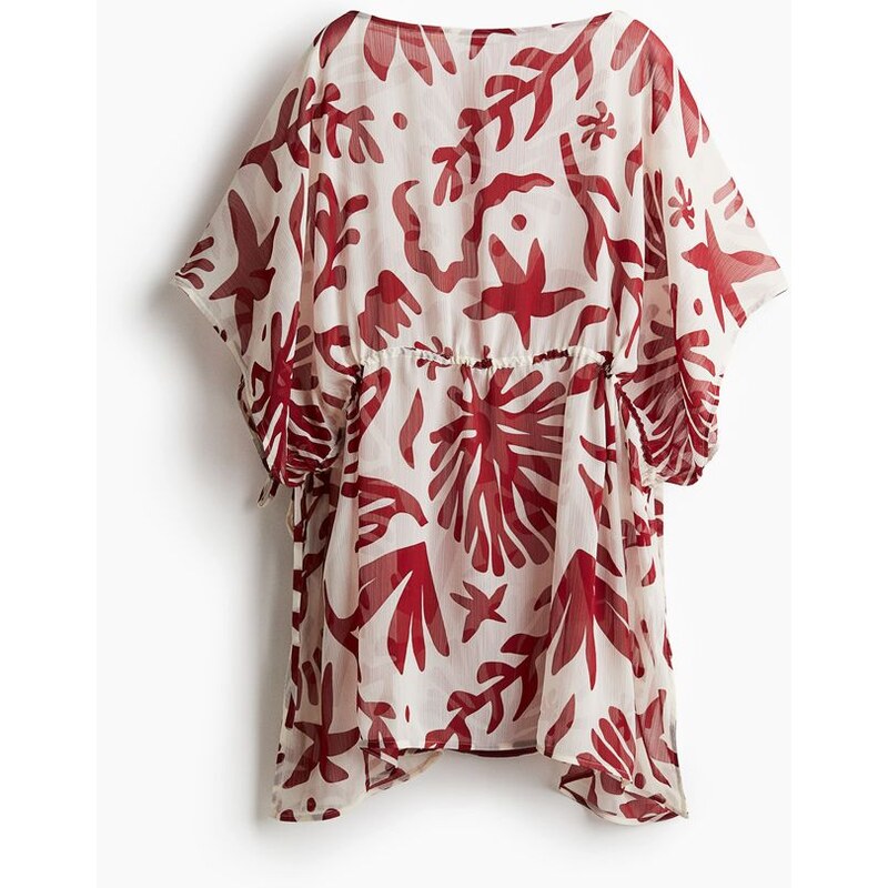 H&M - Plážový kaftan - červená 108133714