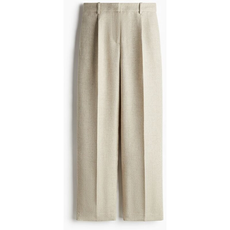 H&M - Zúžené elegantní kalhoty - Béžová