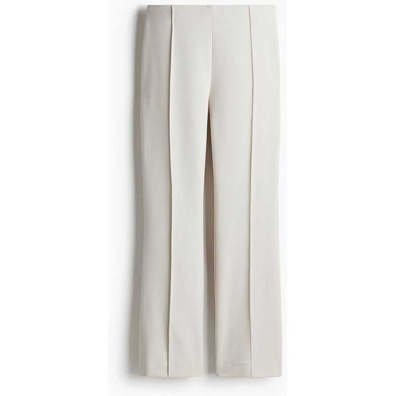 H&M - Kalhoty Flareds puky - hnědá 108134648