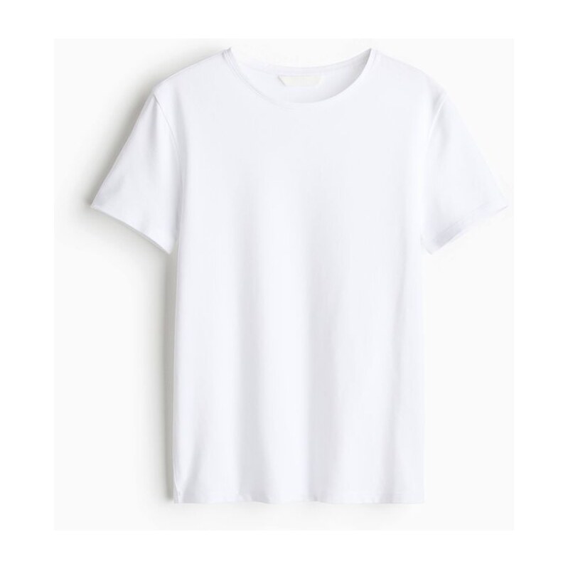 H&M - Přiléhavé tričko - bílá 108134893