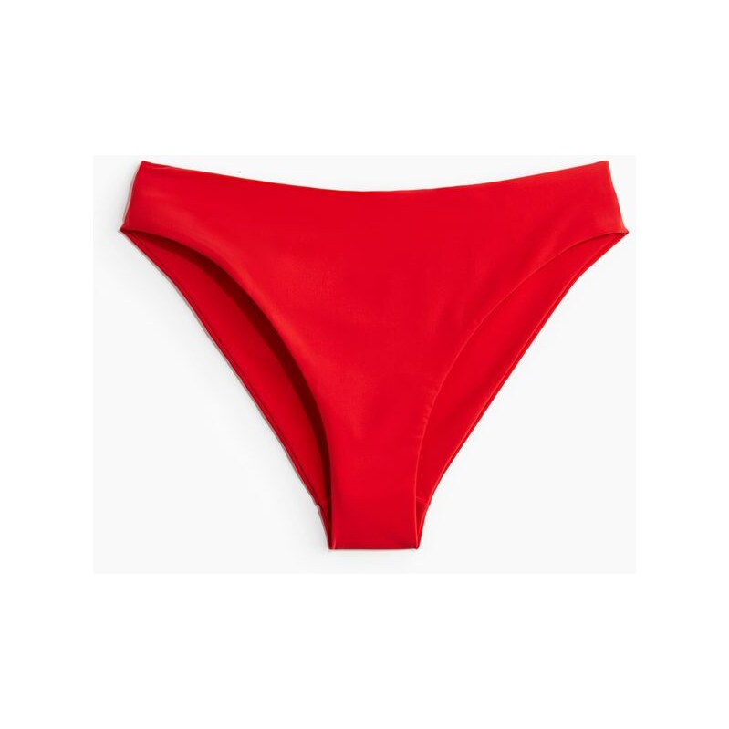H&M - Sportovní bikinové kalhotkys Lycrou - Červená
