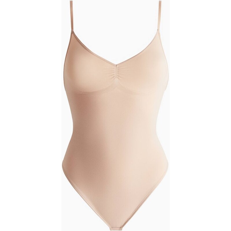 H&M - Body Firm shape Sculpting Thong - béžová 108135666