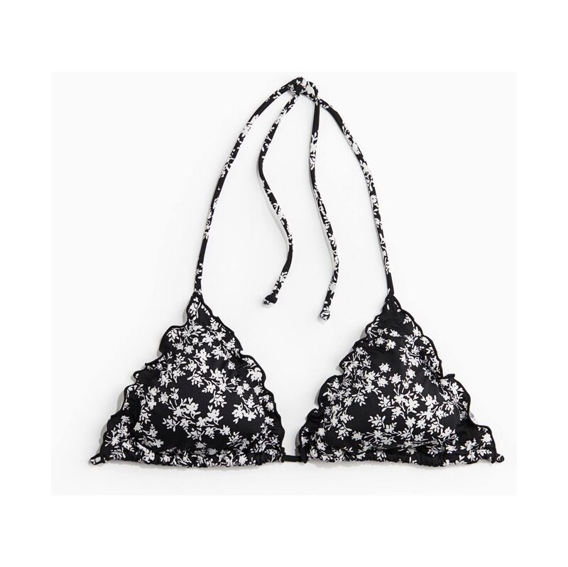 H&M - Vyztužená bikinová podprsenka - černá 108136213