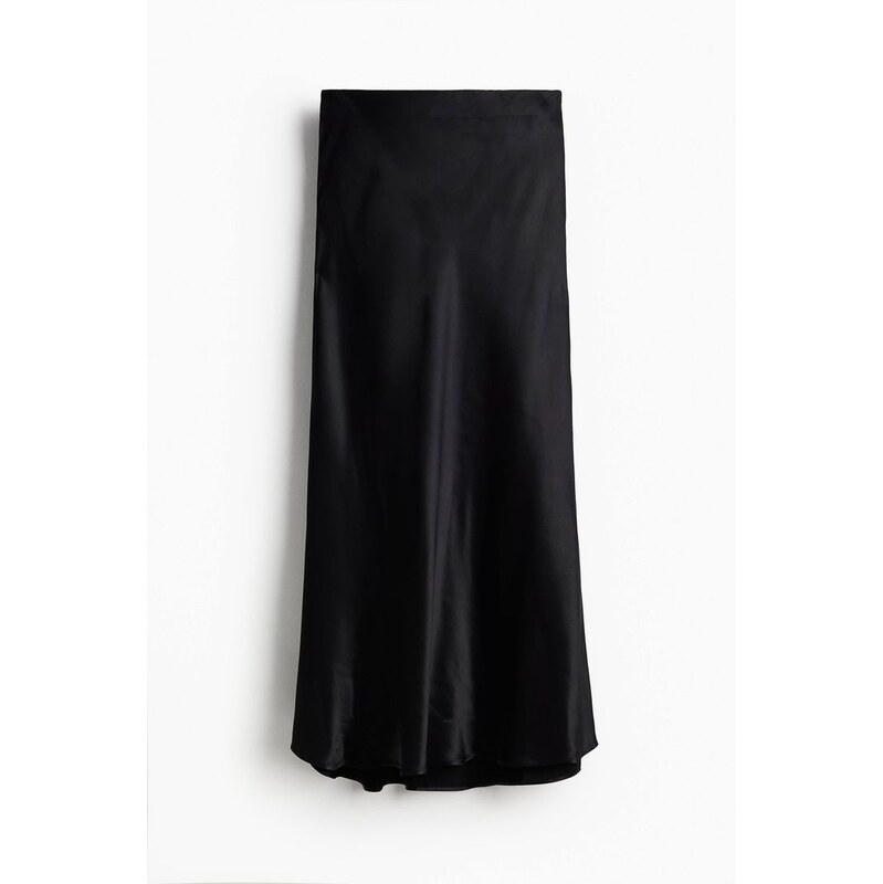 H&M - Sukně midi - Černá