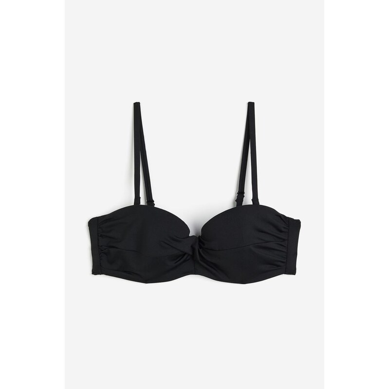 H&M - Bikinová balkonetka - černá 108136517