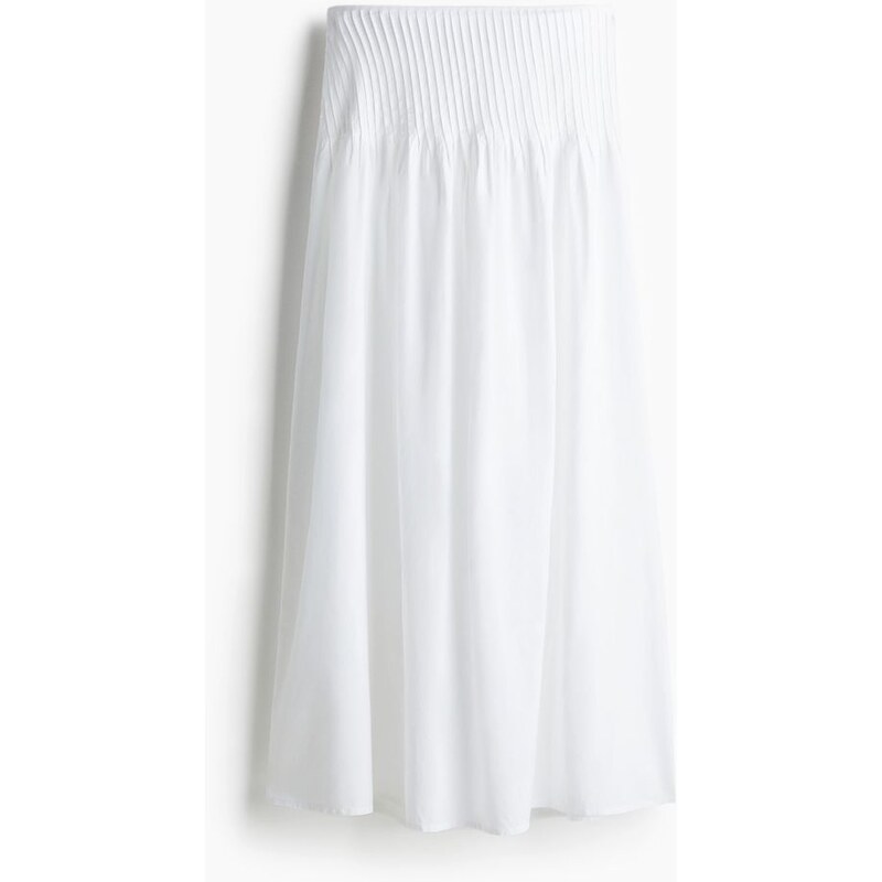H&M - Sukně sesámky - Bílá